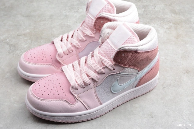 Rep MAX Digital Air Jordan Pink CW5379-600 Mid 1 0629